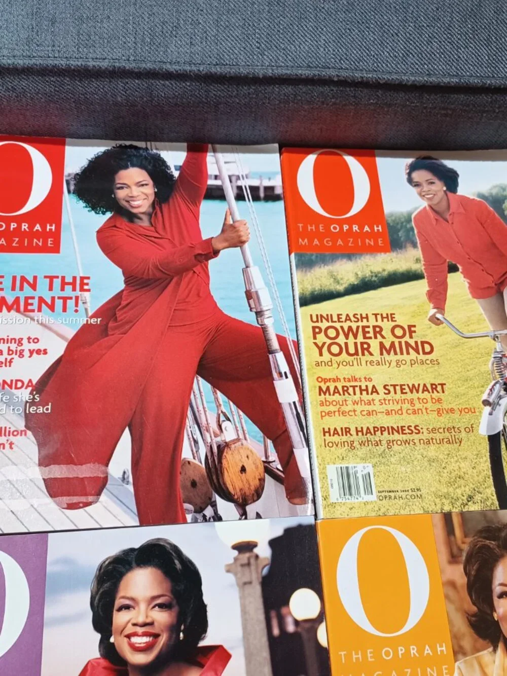 1st Oprah Winfrey O Magazine Lot Premier Issue + FIRST issues 2000 Y2K Collector